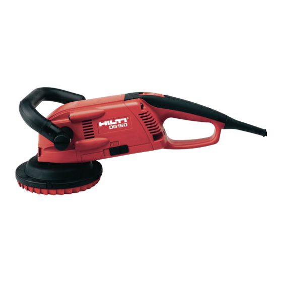 Hilti DG 150 Mode D'emploi