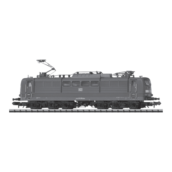 Trix MINITRIX 16492 Mode D'emploi