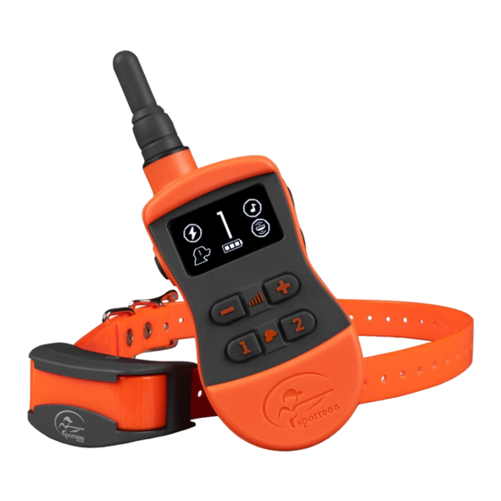 SportDOG SportTrainer 575 Guide De Démarrage Rapide