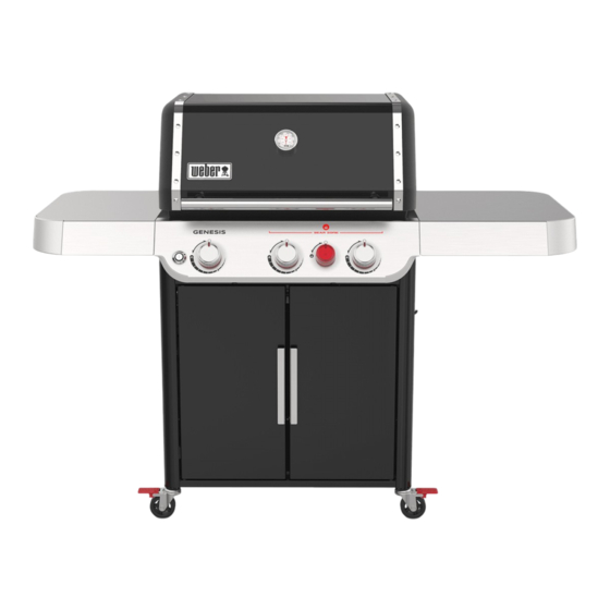 Weber GENESIS E-315 Notice D'utilisation