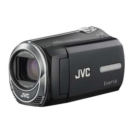 JVC Everio GZ-MS230BEU Manuel D'utilisation