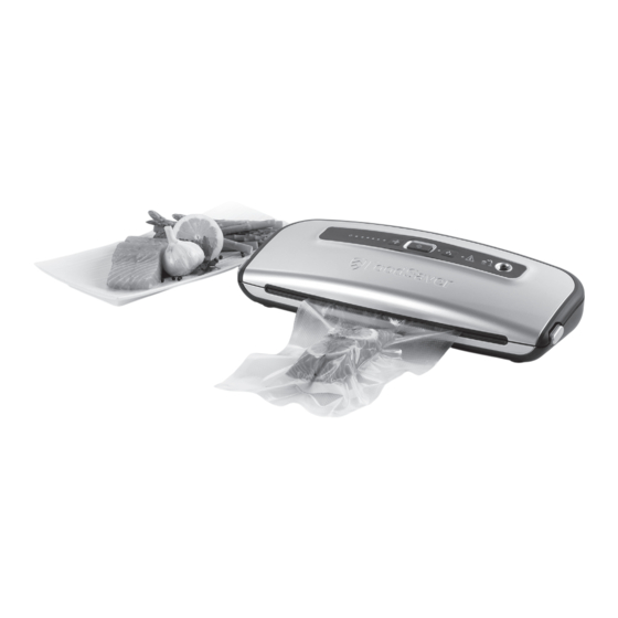 FoodSaver FFS015X Notice D'utilisation