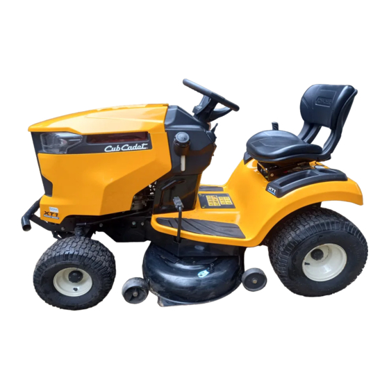 Cub Cadet 769-11722B Mode D'emploi