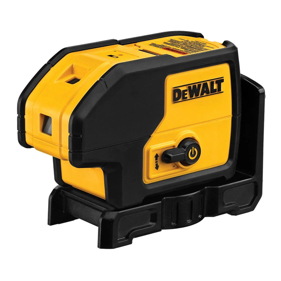 DeWalt DW083 Guide D'utilisation