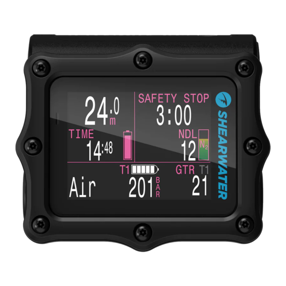 Shearwater Perdix 2 Consignes D'utilisation