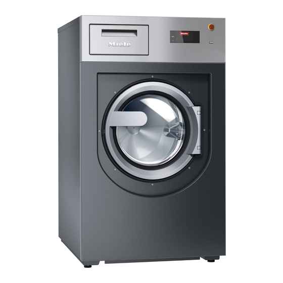 Miele PWM 514 Mode D'emploi