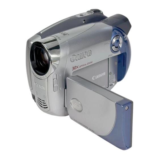 Canon DC201 Manuel D'instruction