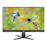 Acer G247HLBID Manuel D'utilisation