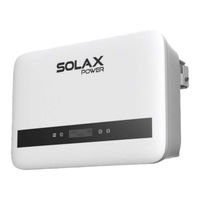 Solax Power X1-BOOST G4 Serie Manuel D'utilisation