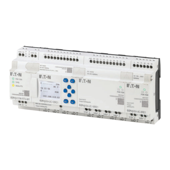 Eaton EASY-E4-UC-12RC1 Notice D'installation