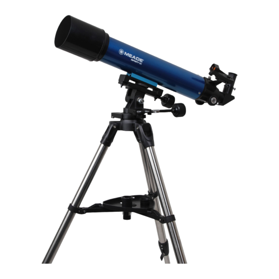 Meade INFINITY Série Mode D'emploi