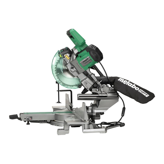 Metabo C 10FSHC Manuels