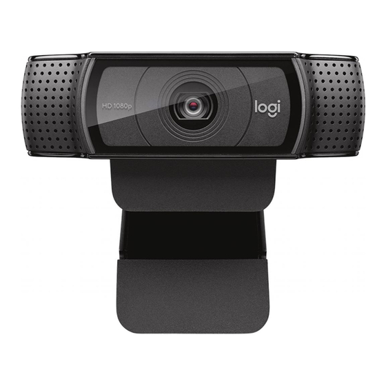 Logitech C920 PRO HD Guide D'installation Complet