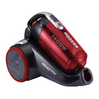 Hoover Reactive RC69PET 011 Manuel D'utilisation