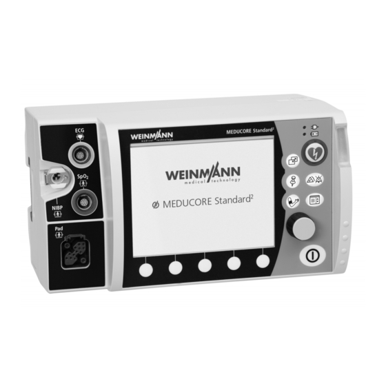 Weinmann MEDUCORE Standard2 Mode D'emploi