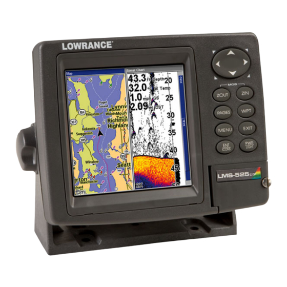 Lowrance LMS-520C Manuel D'installation Et Fonctionnement