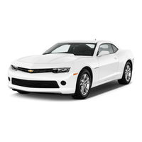 Chevrolet CAMARO 2015 Manuel D'utilisation