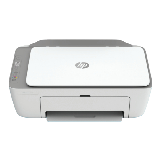 HP DESKJET 2710E Guide De L'utilisateur