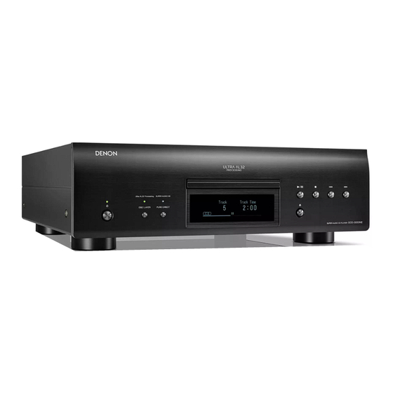 Denon DCD-3000NE Manuel De L'utilisateur