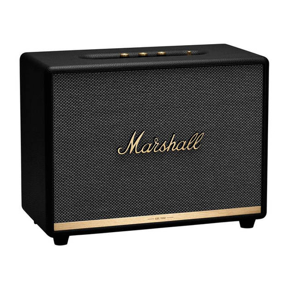 Marshall WOBURN II BLUETOOTH Manuel De L'utilisateur