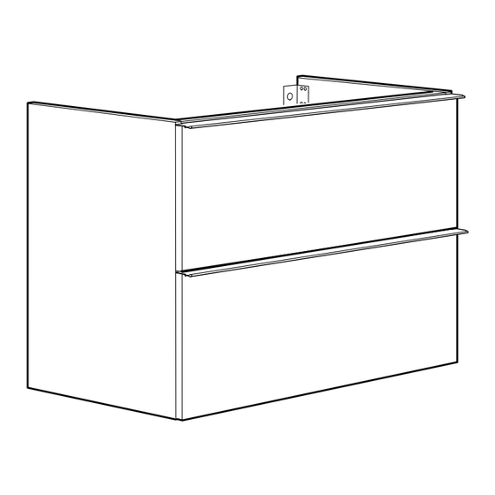 IKEA GODMORGON Mode D'emploi
