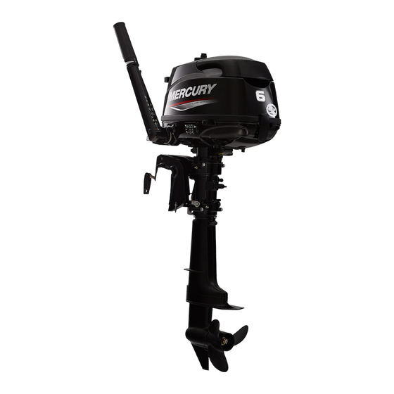 Mercury Marine 4 FourStroke Mode D'emploi