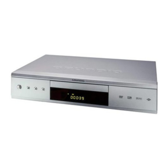 Grundig GDP 3200 Manuel D'utilisation
