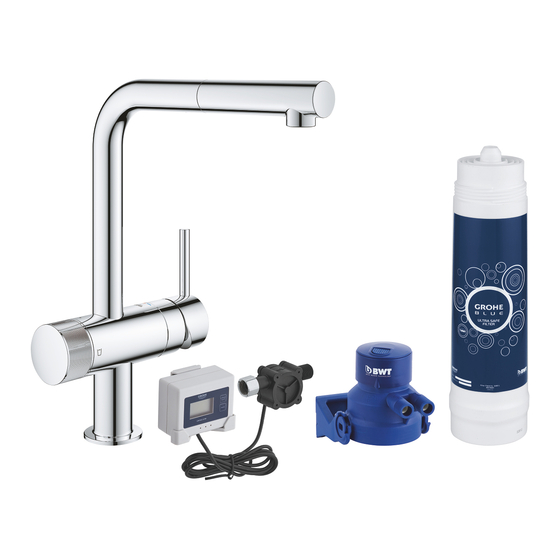 Grohe Blue Pure 30386000 Mode D'emploi