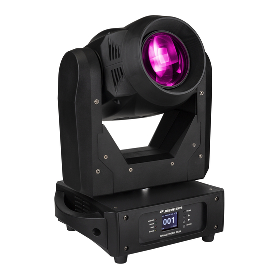 JB Systems CHALLENGER BSW Mode D'emploi