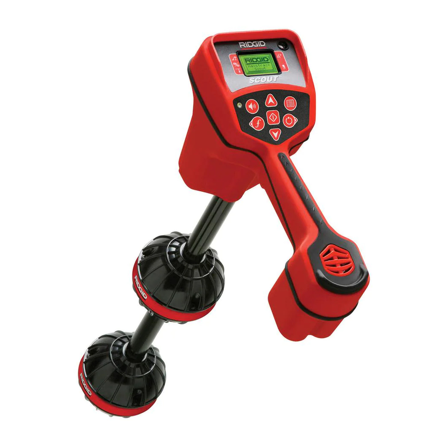 RIDGID Scout Mode D'emploi