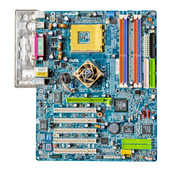 Gigabyte GA-7N400 Pro2 Manuel Utilisateur