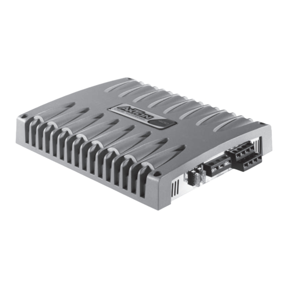 AXTON C109 Instructions D'installation Et D'utilisation