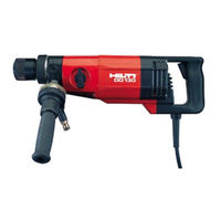 Hilti DD 130 Mode D'emploi