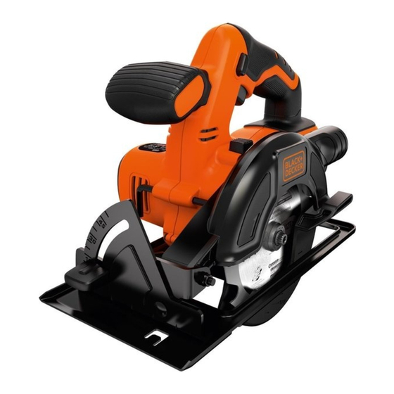 Black & Decker BDCCS18 Mode D'emploi