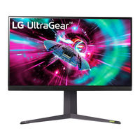 LG UltraGear 32GR93U-B.AWF Manuel D'installation