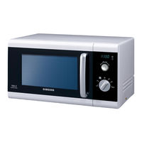 Samsung GE82WT Mode D'emploi Et Conseils De Cuisson