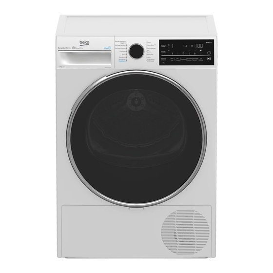 Beko B5T6122309W Manuel De L'utilisateur