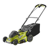 Ryobi POWER ASSIST RLM36X41H60PG Mode D'emploi