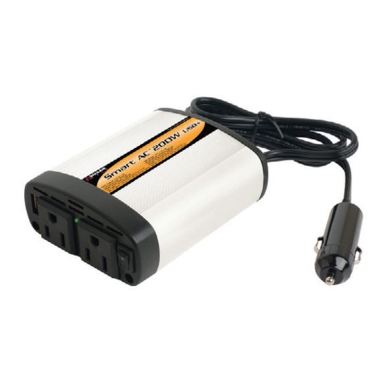 Wagan Tech Smart AC 200W USB+ Guide D'utilisation