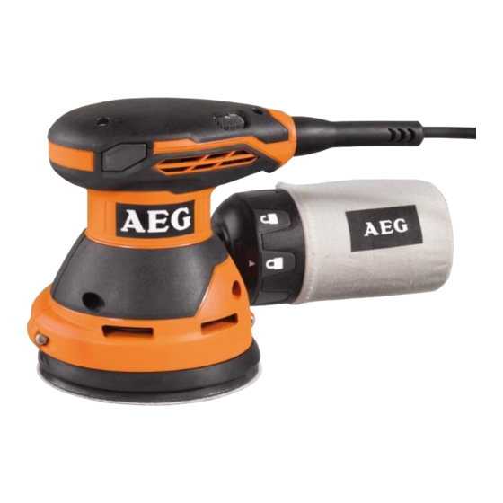 AEG POWERTOOLS EX 125 ES Notice Originale