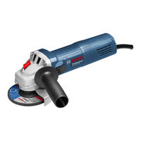 Bosch GWS Professional 900-115 S Notice Originale