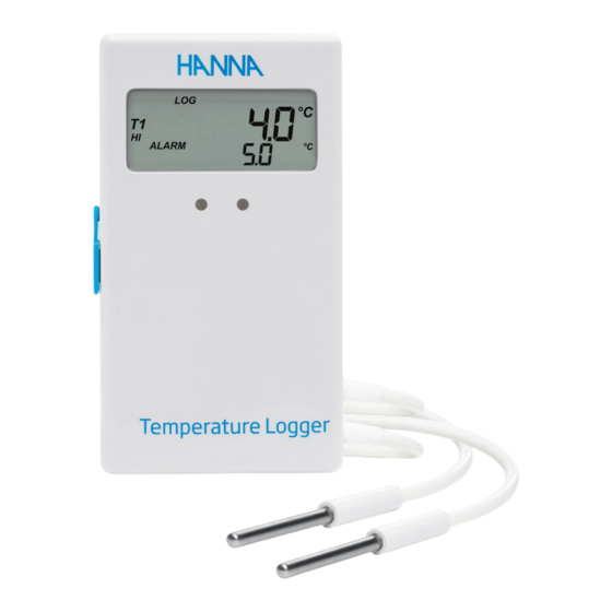 Hanna Instruments HI148 Manuel D'utilisation
