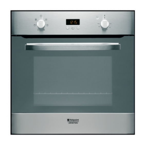 Hotpoint Ariston FH 532 IX/HA S Mode D'emploi