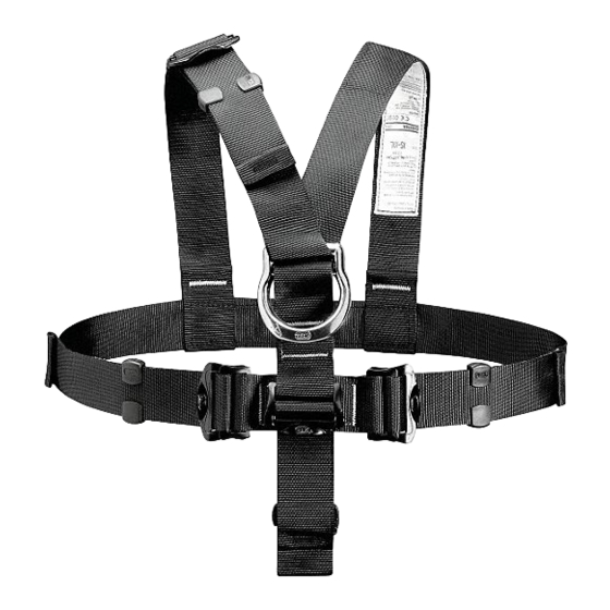 Petzl CHESTER C64 Mode D'emploi