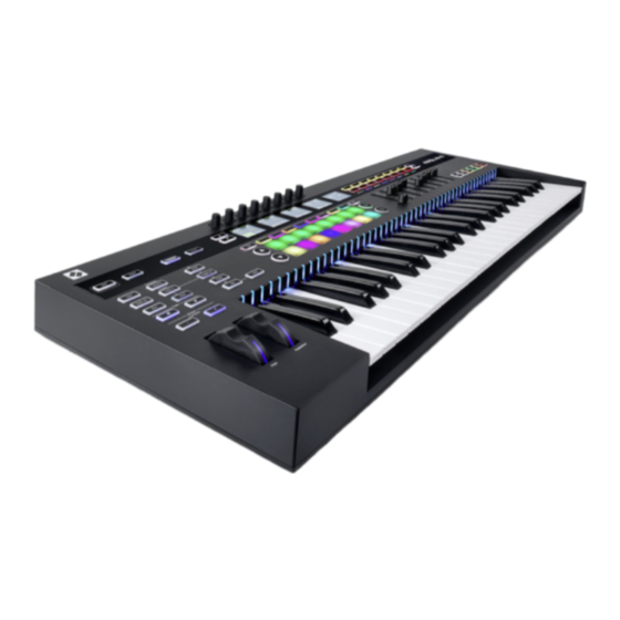 Novation SL MkIII Mode D'emploi