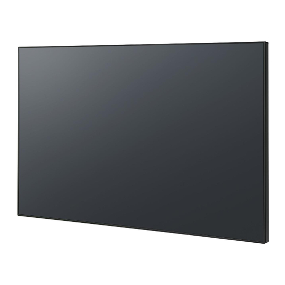 Panasonic TH-55AF1U Mode D'emploi