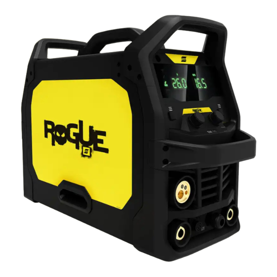 ESAB Rogue EM 180 Manuel D'instructions