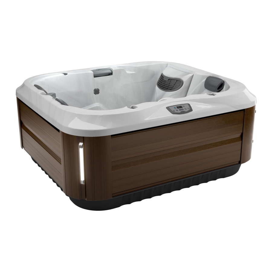 Jacuzzi J-315 Fiche Technique De Pre-Installation