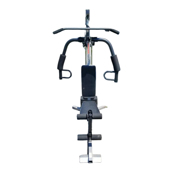 Weider 1200 Manuel De L'utilisateur