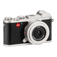 Leica CL Mode D'emploi